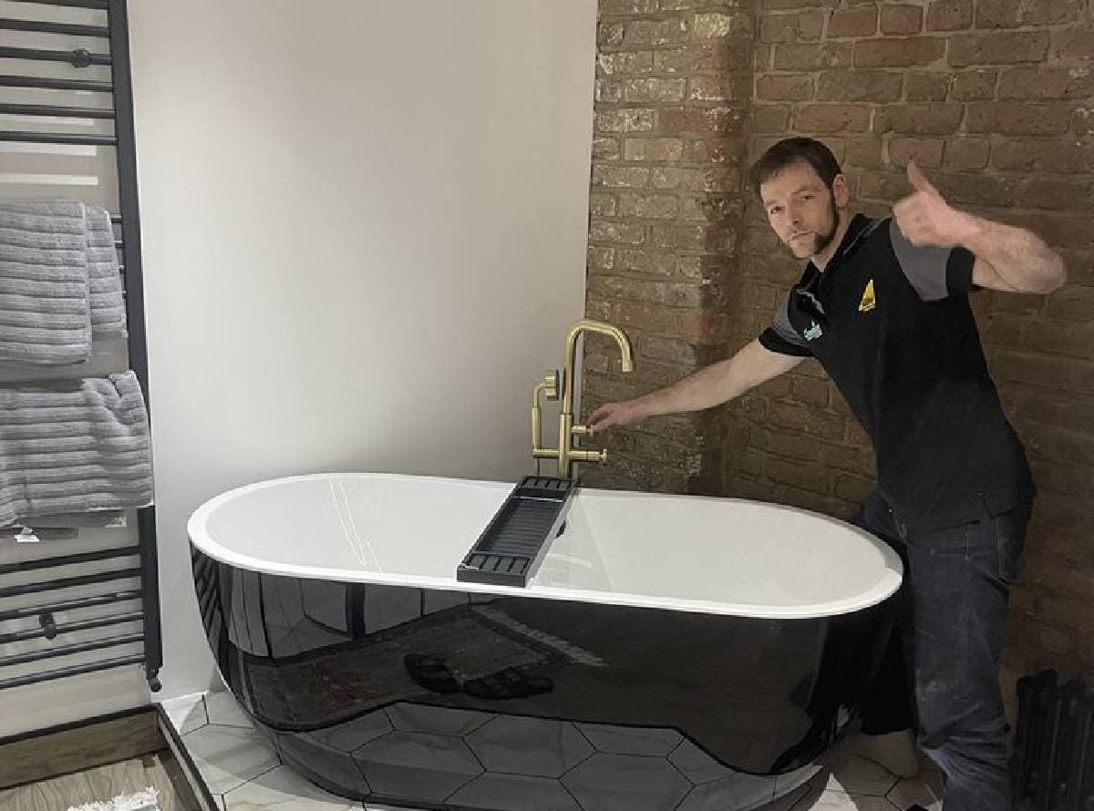 A bathroom installation by Champion PHS